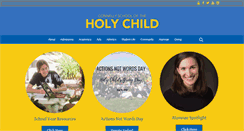 Desktop Screenshot of holychild.org